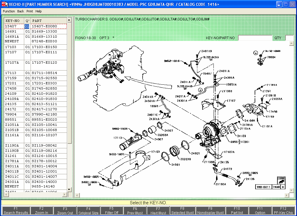 Hino Heavy Trucks / Hino Medium Trucks 2018 (LHD/RHD), Electronic spare
