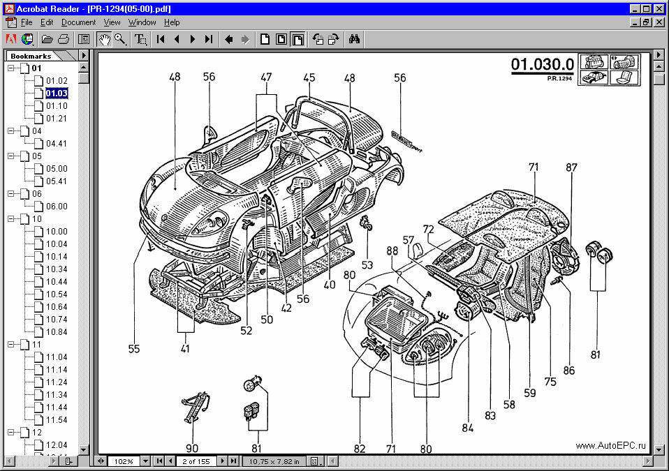 Renault Old, oldest cars parts catalog. Spare Parts Catalogs, Service