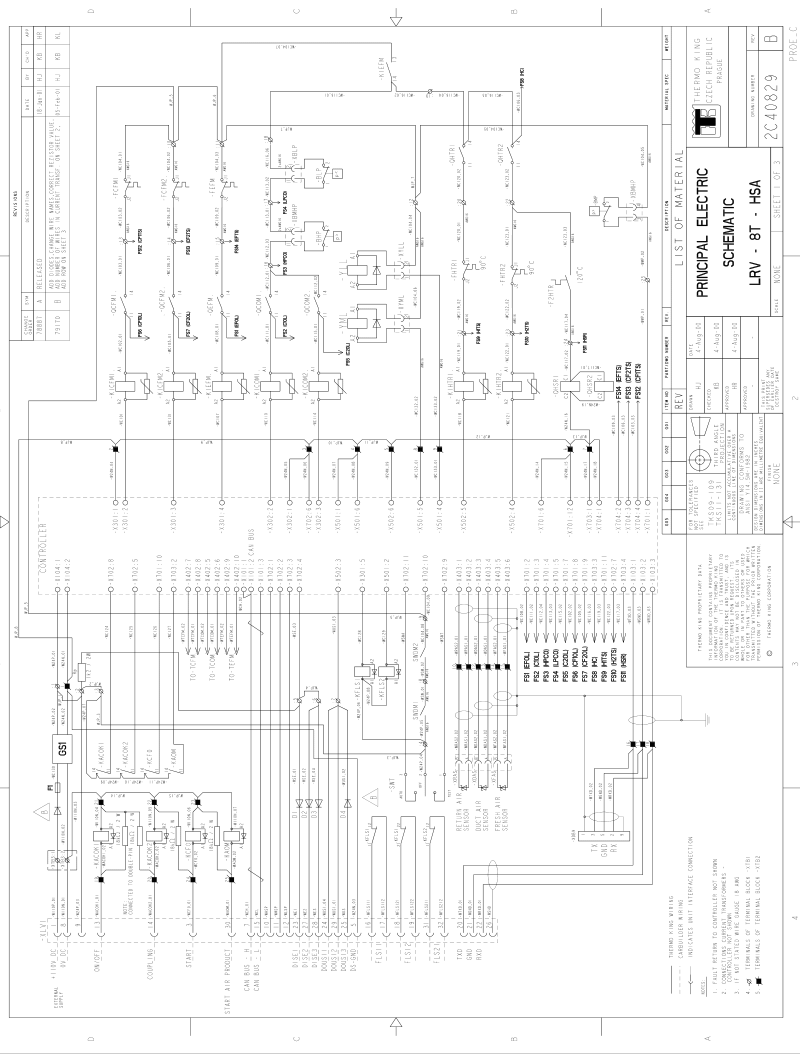 Thermo King Wiring Diagrams, wiring diagrams catalog for Thermoking