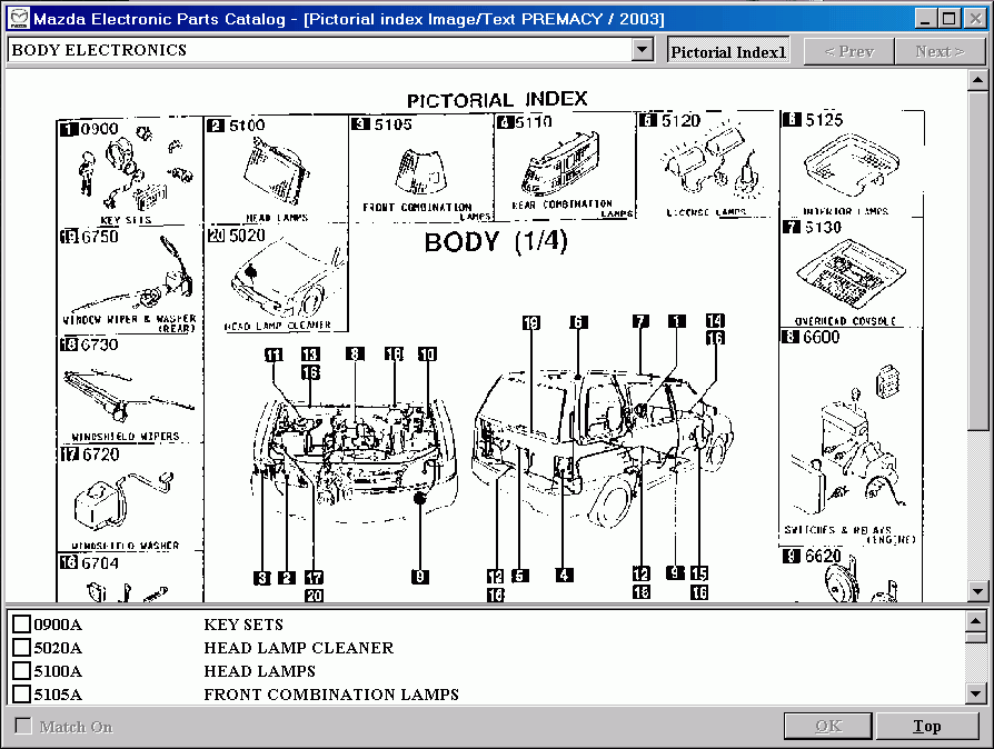 Mazda Europe LHD 2016 Original spare parts catalog Mazda ... mazda t4100 wiring diagram 
