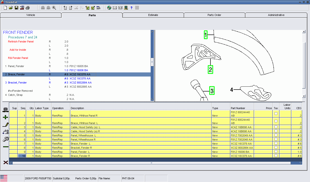 Mitchell Heavy and Medium Truck Estimator System 2016, Mitchell Heavy