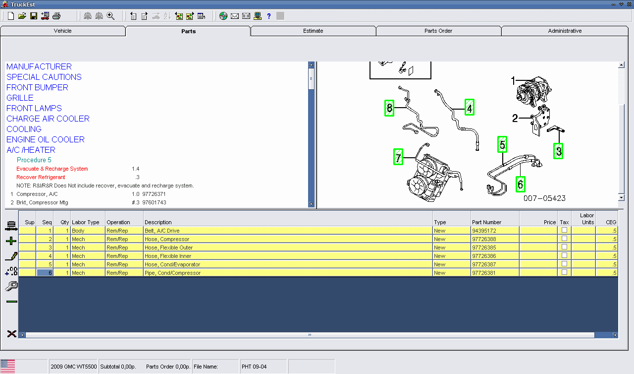 Mitchell Heavy and Medium Truck Estimator System 2016, Mitchell Heavy