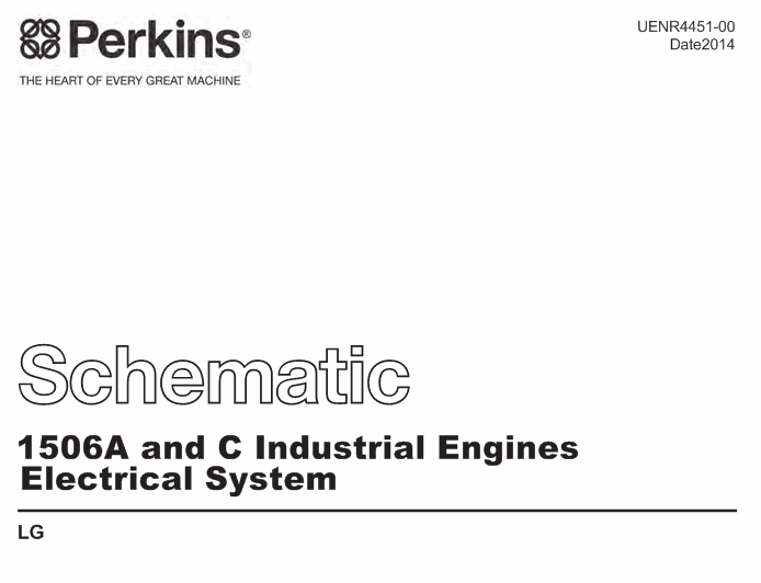 Perkins Engine 1506AE88TA, 1506CE88TA, 1506DE88TA, service