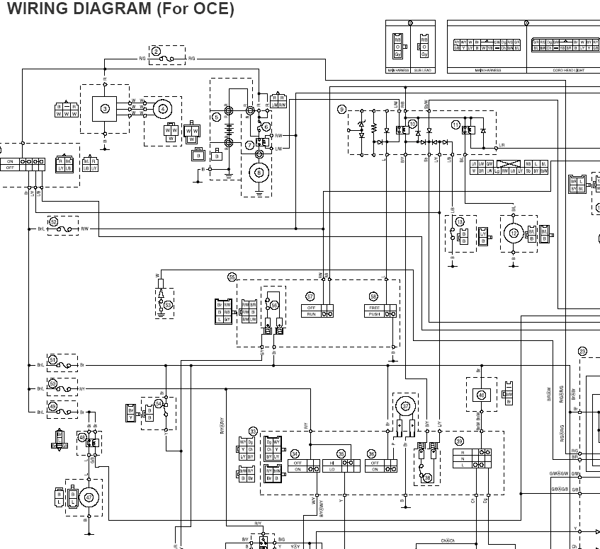 Yamaha YBR 125, repair manual, owner manual, parts catalog Spare Parts Catalogs EPC, Service