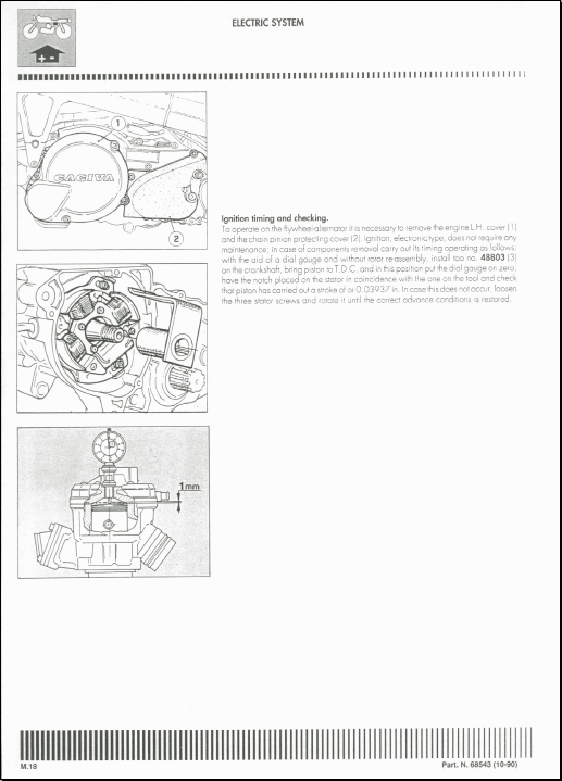 Cagiva Mito 125, Repair Manual Spare Parts Catalogs EPC, Service