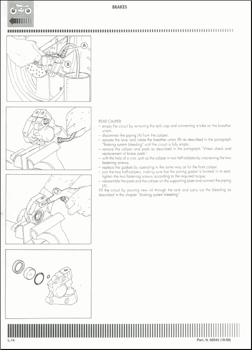 Cagiva Mito 125, Repair Manual Spare Parts Catalogs EPC, Service