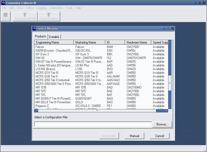 Calprom Module Calterm III 5.9, Calterm III is an engineering development tool used to ...