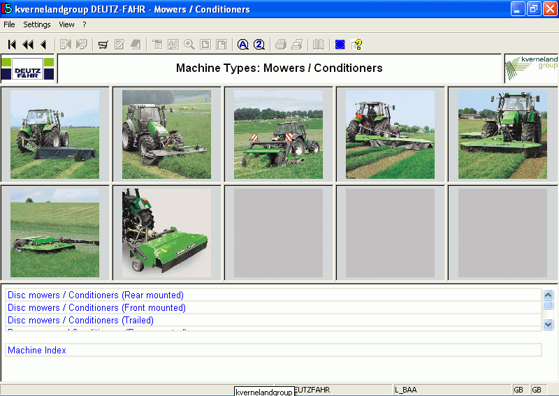 DeutzFahr Spare Parts, spare parts catalog Spare Parts Catalogs EPC