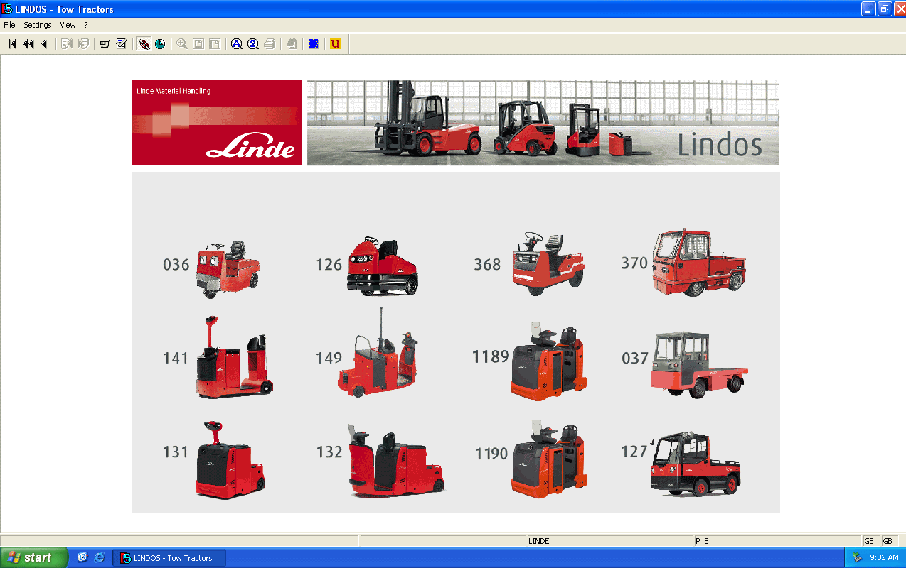 Linde Fork Lift Truck Spare Parts 2015, original spare parts catalogues