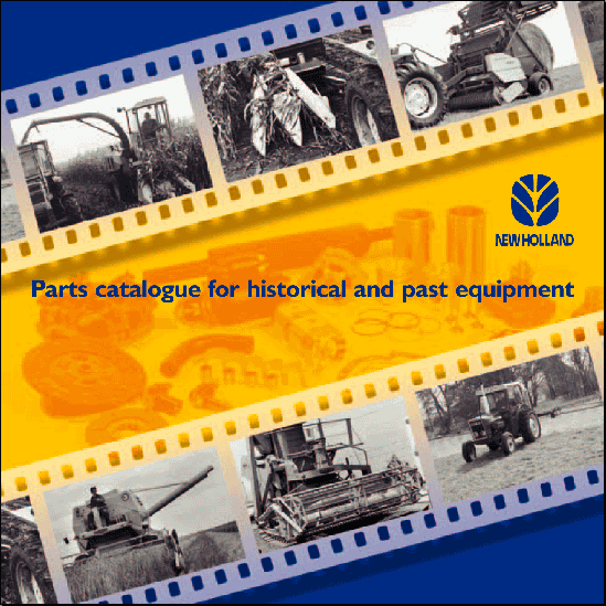 New Holland Historical, electronic spare parts identification catalog