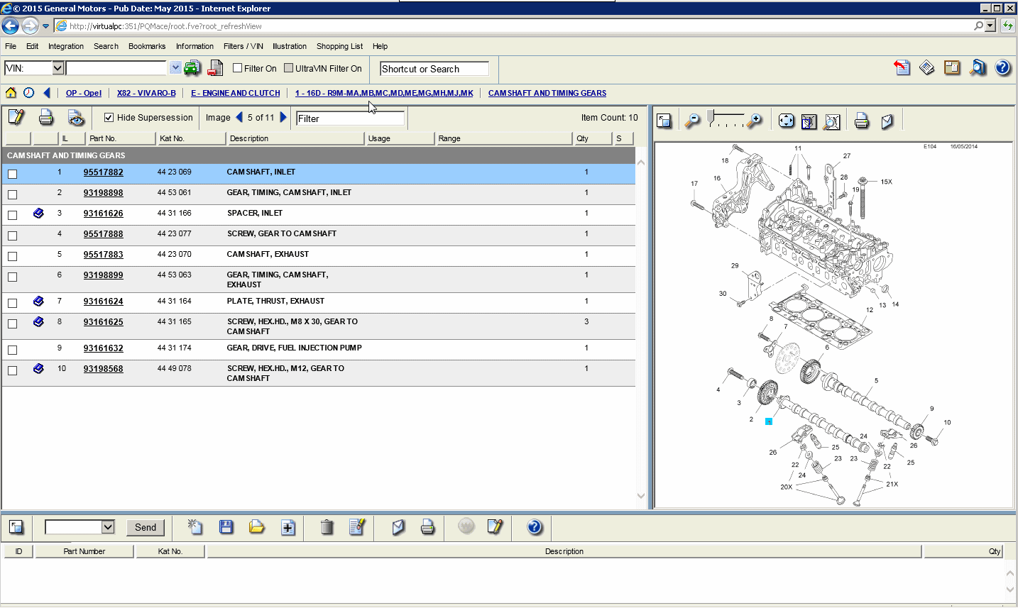 Opel EPC4 2015, spare parts catalog and accessories catalog for all